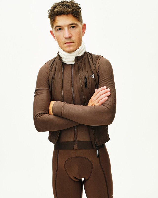 Pas Normal Studios Essential S Long Sleeve Jersey - Light Brown 