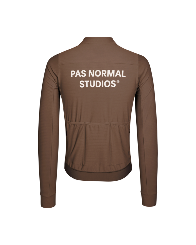 Pas Normal Studios Essential S Long Sleeve Jersey - Light Brown 