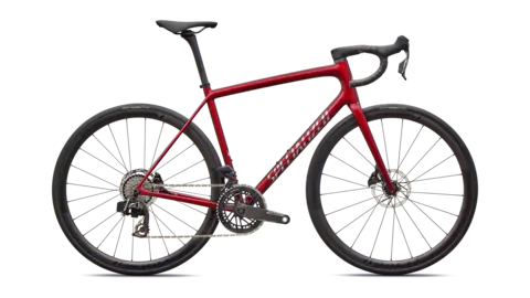 Specialized Aethos 2 Pro - Force E1 Gloss Red Sky / Chrome