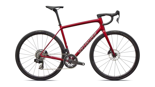 Specialized Aethos 2 Pro - Force E1 54cm Gloss Red Sky / Chrome 